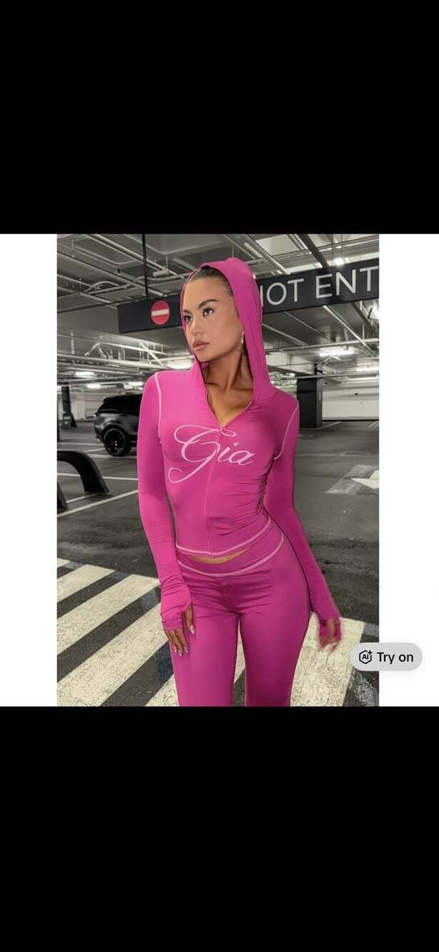 I.AM.GIA Raspberry Two Piece Set Hoodie and Pants
